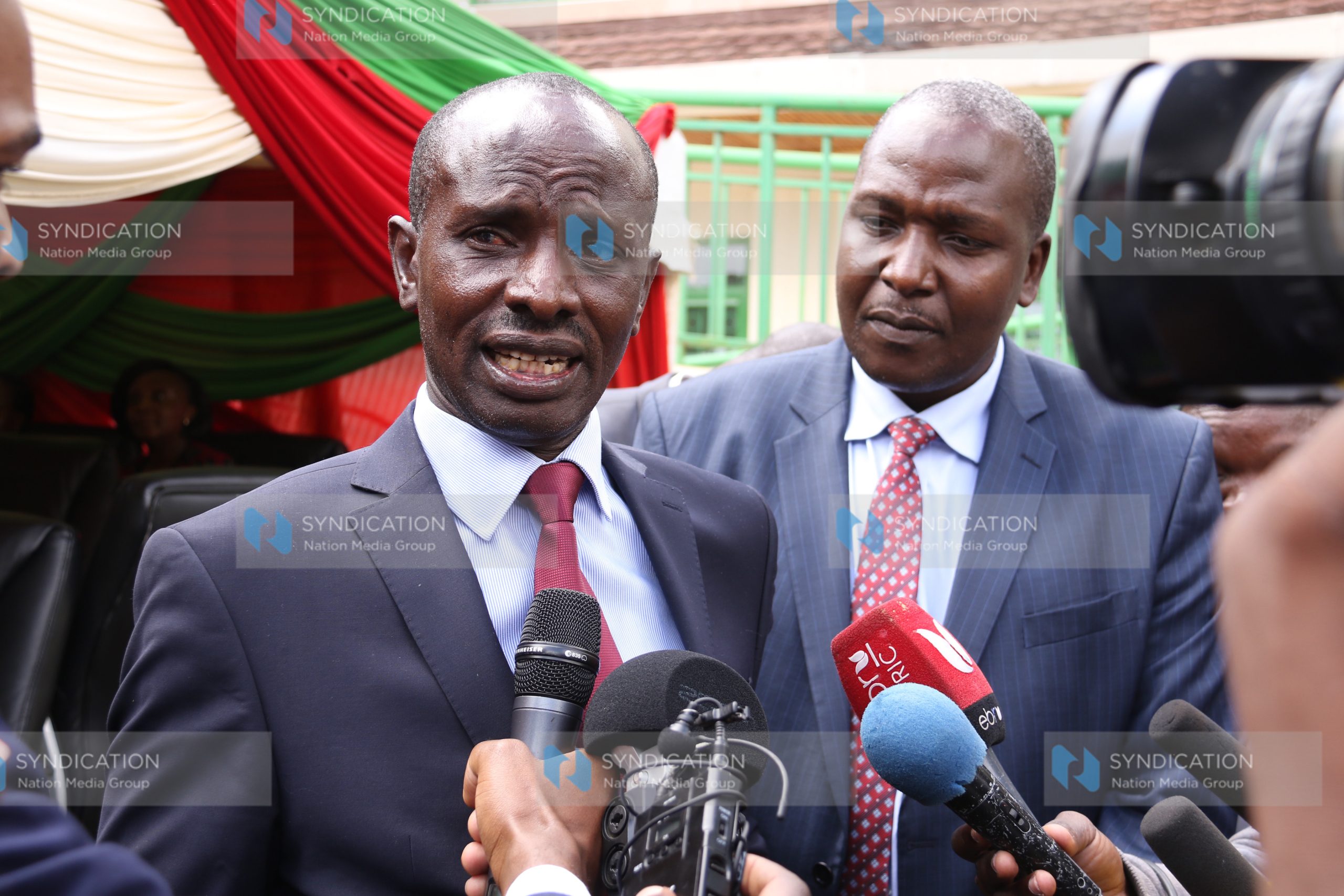 KNUT National secretary general Wilson Sossion