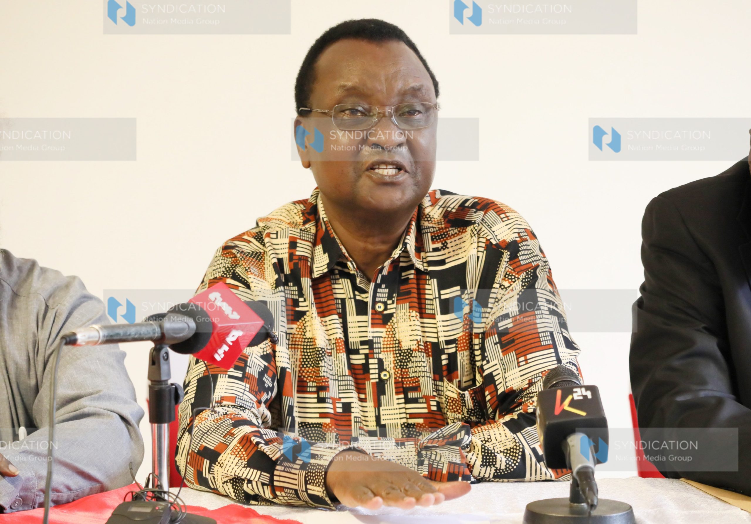 Former Political detainee Gitobu Imanyara