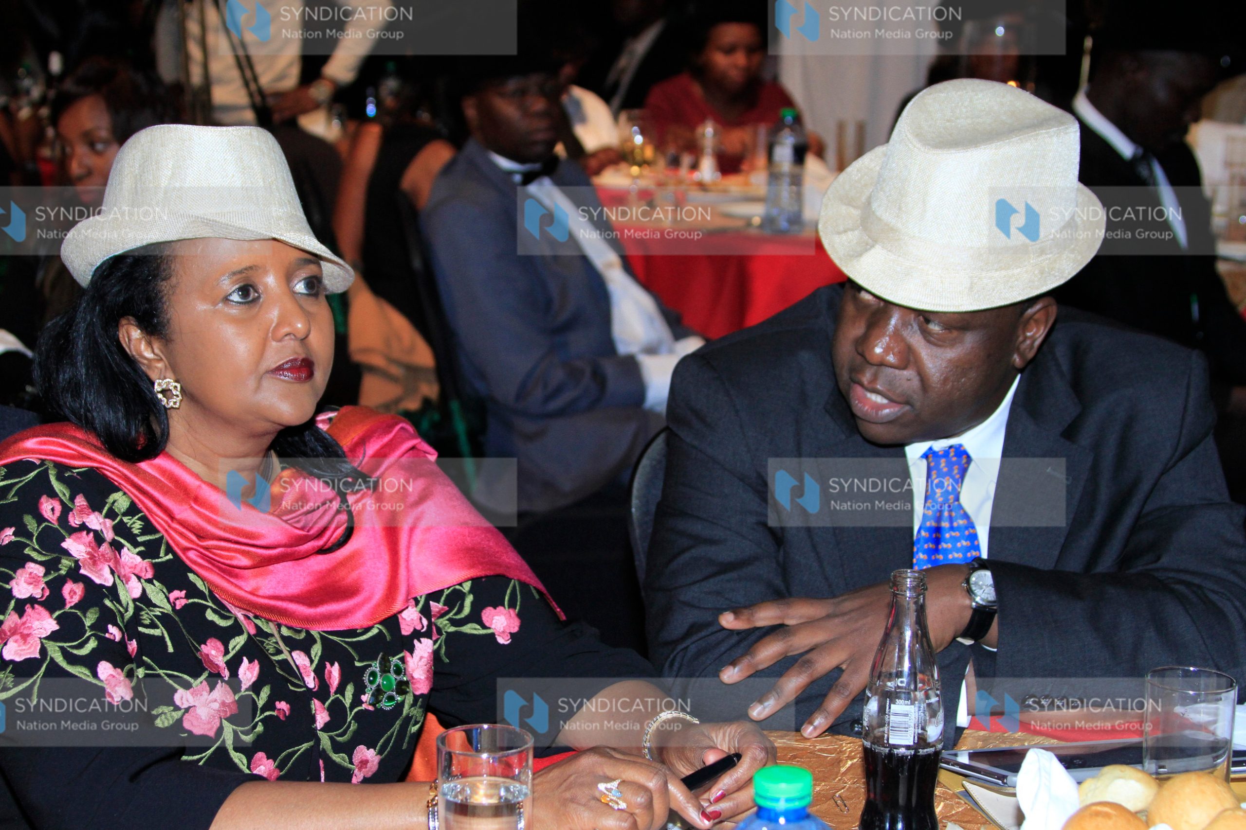 Foreign Affairs CS Amina Mohamed and ICT CS Fred Matiang’i
