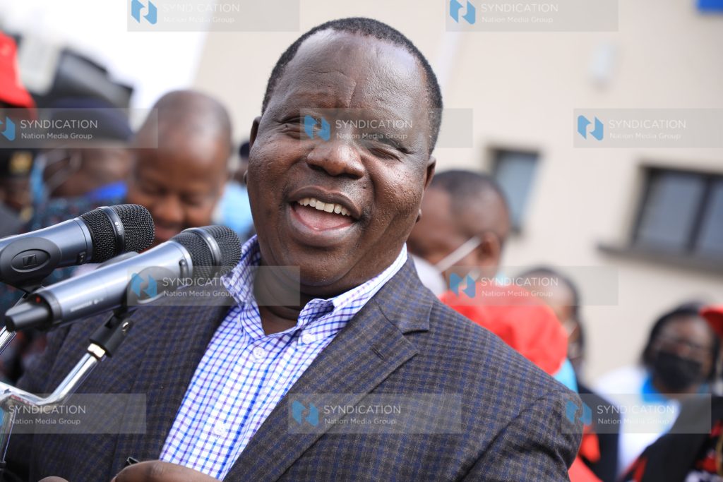 Interior Cabinet Secretary Dr Fred Matiang’i