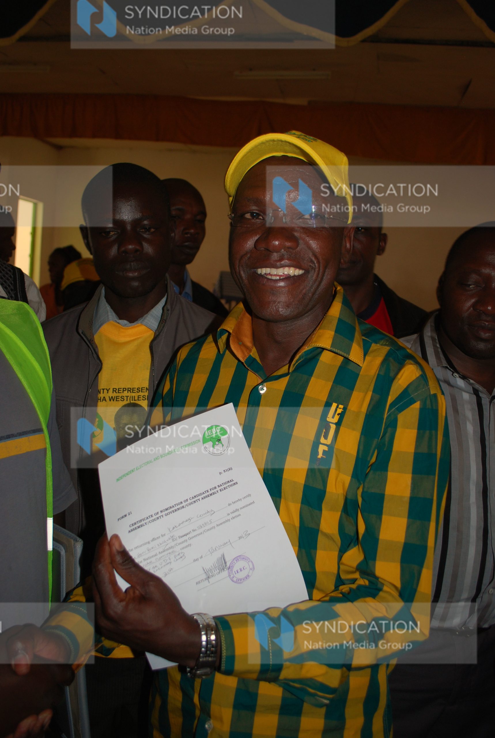 Senator aspirant on UDF Amani coalition Boni Khalwale