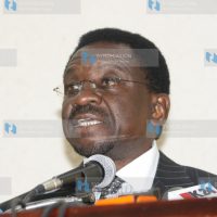Lands Minister James Orengo