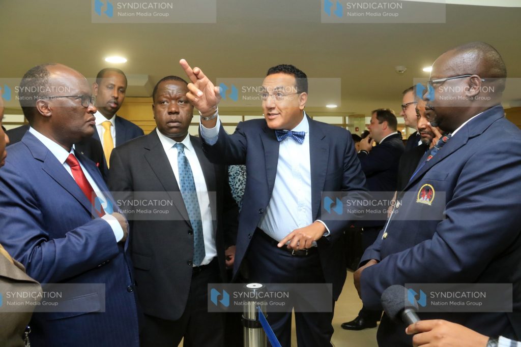 Impromptu visit and inspection of Jomo Kenyatta International Airport