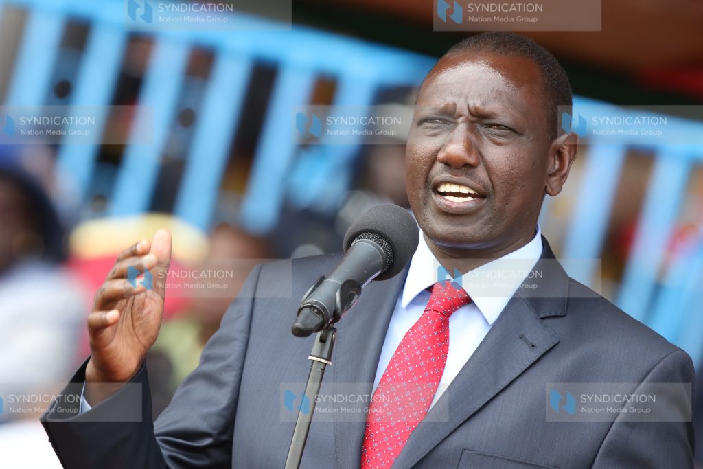 Deputy President William Ruto