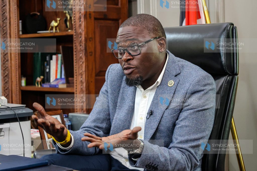 Nairobi County Governor Johnson Sakaja