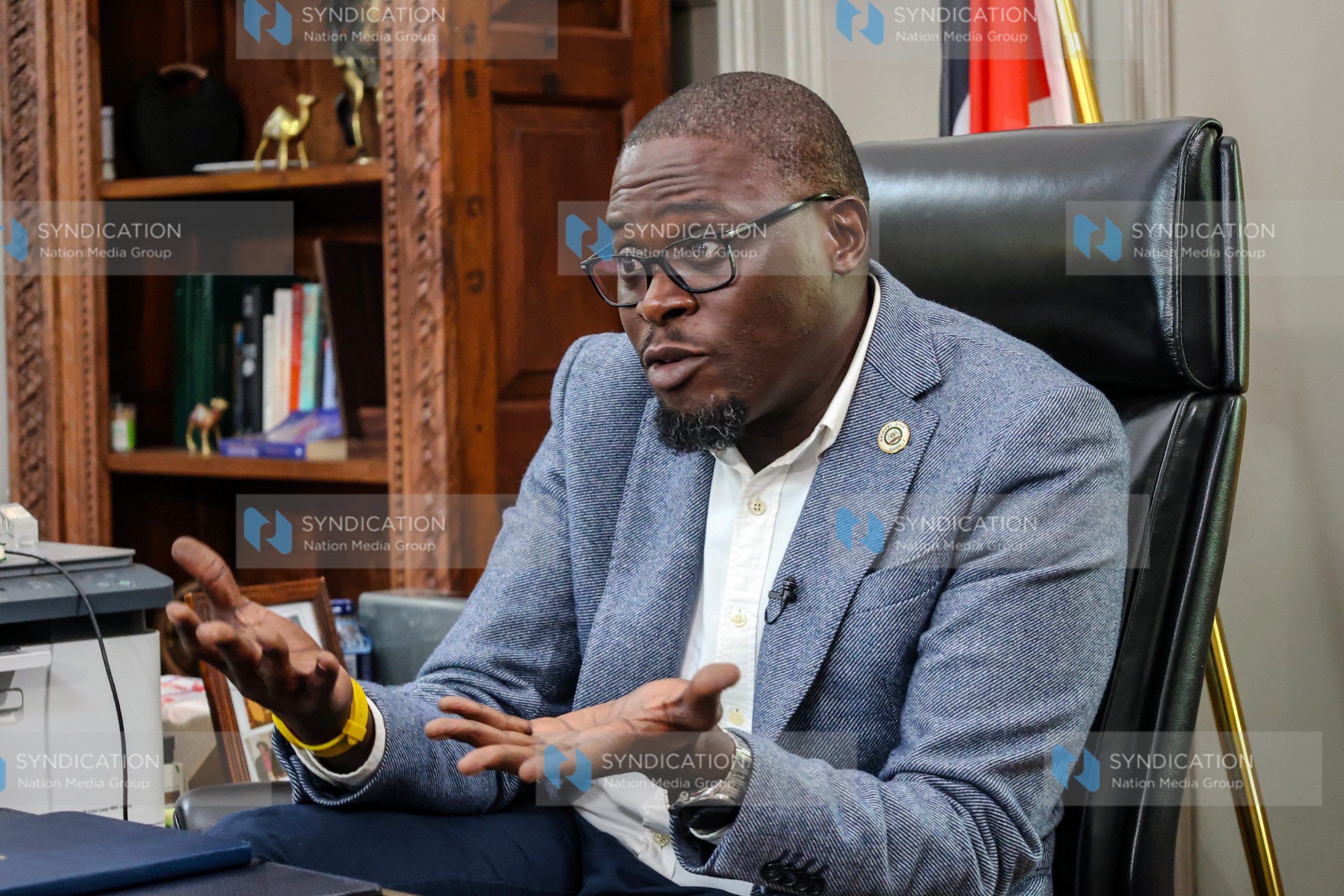 Nairobi County Governor Johnson Sakaja