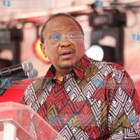 Former President and Jubilee Party Leader Uhuru Kenyatta