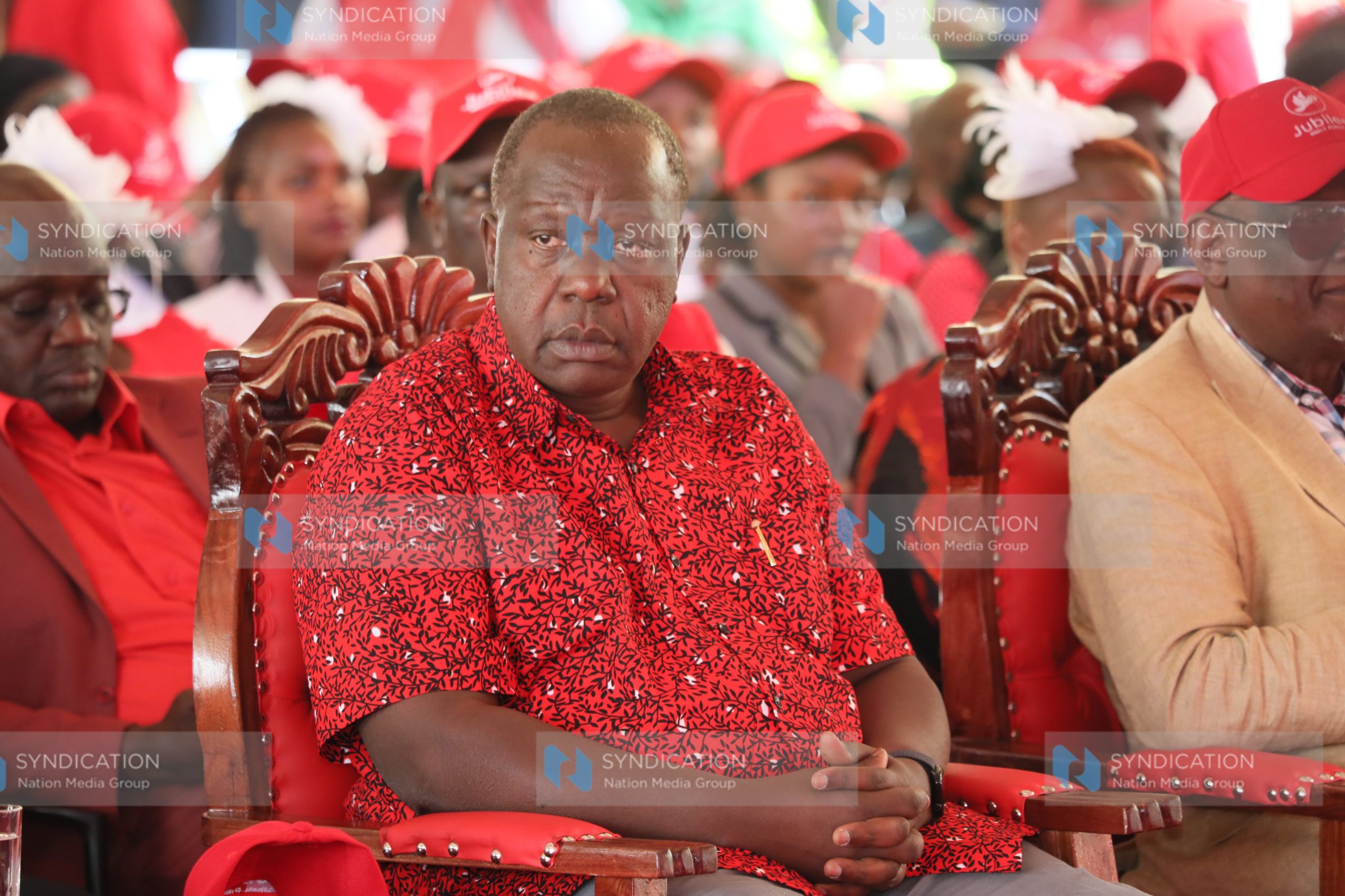 Former Interior Cabinet Secretary Dr. Fred Matiang’i during Jubilee Party Special National Delegates Conference