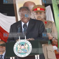 President Mwai Kibaki address member of the Judiciary