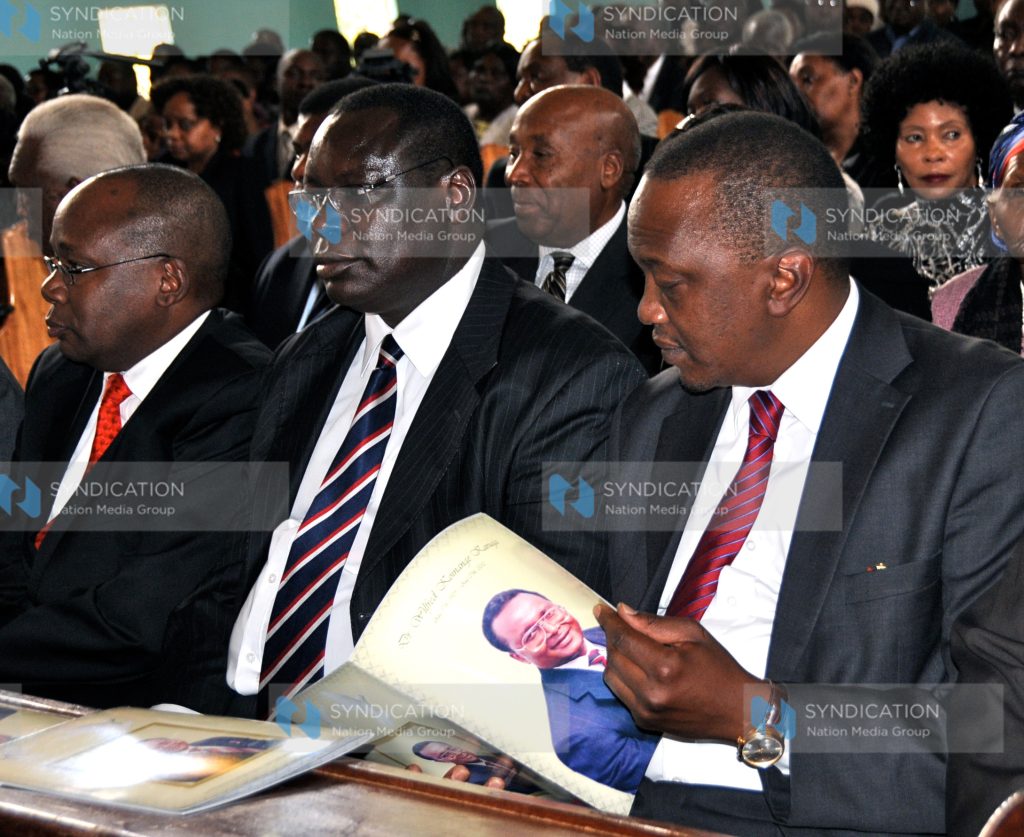 Memorial service for the late Dr. Wilfred Koinange Karuga