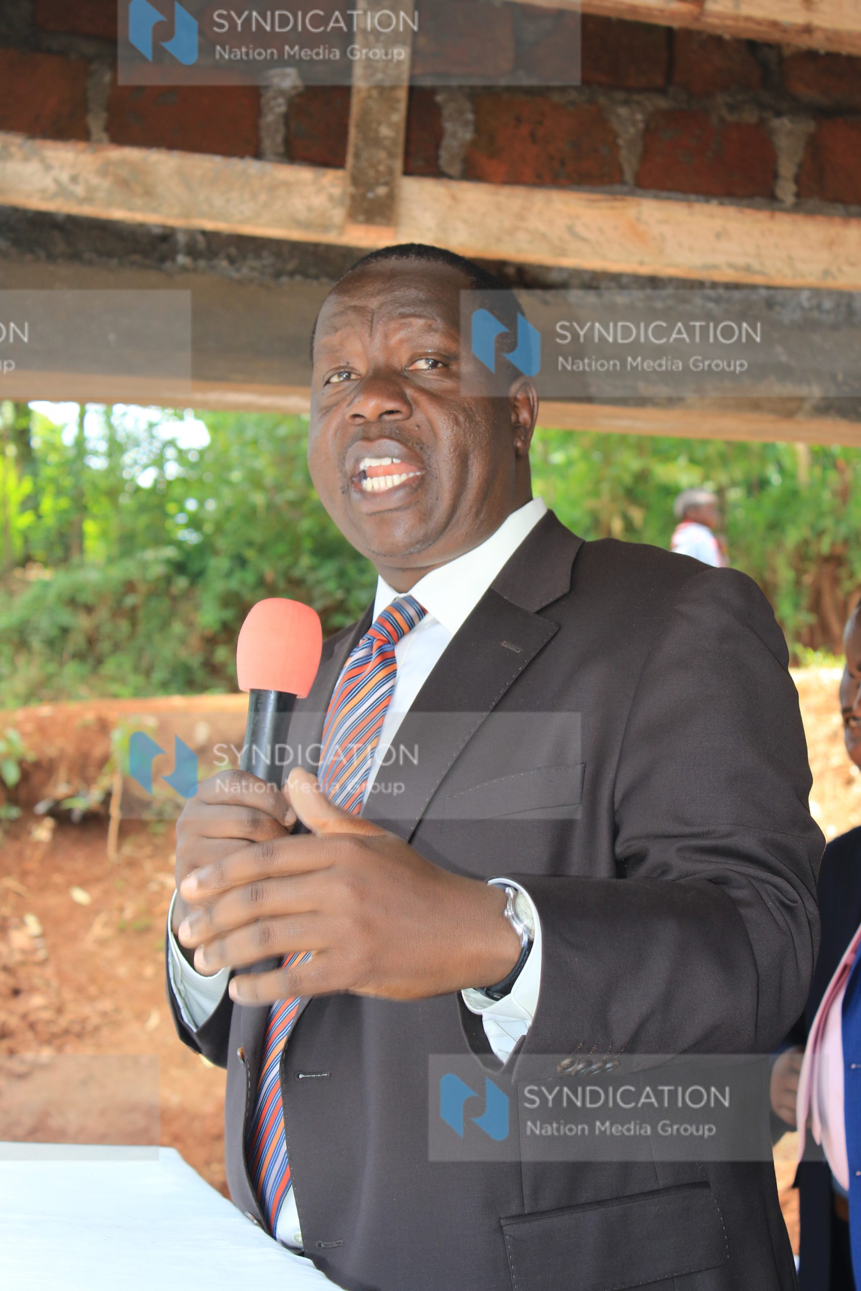 Education cabinet secretary Dr. Fred Matiang’I addressing worshippers