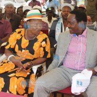 VP Kalonzo Musyoka with EAC Member Hon. Mumbi Ngaru