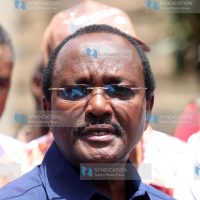 Wiper Party leader Kalonzo Musyoka addressing journalists