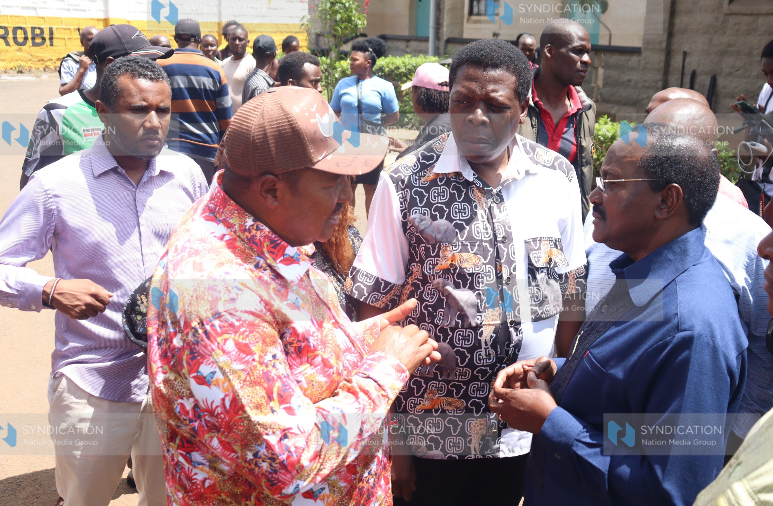 A presser on abductions at Nairobi City Mortuary
