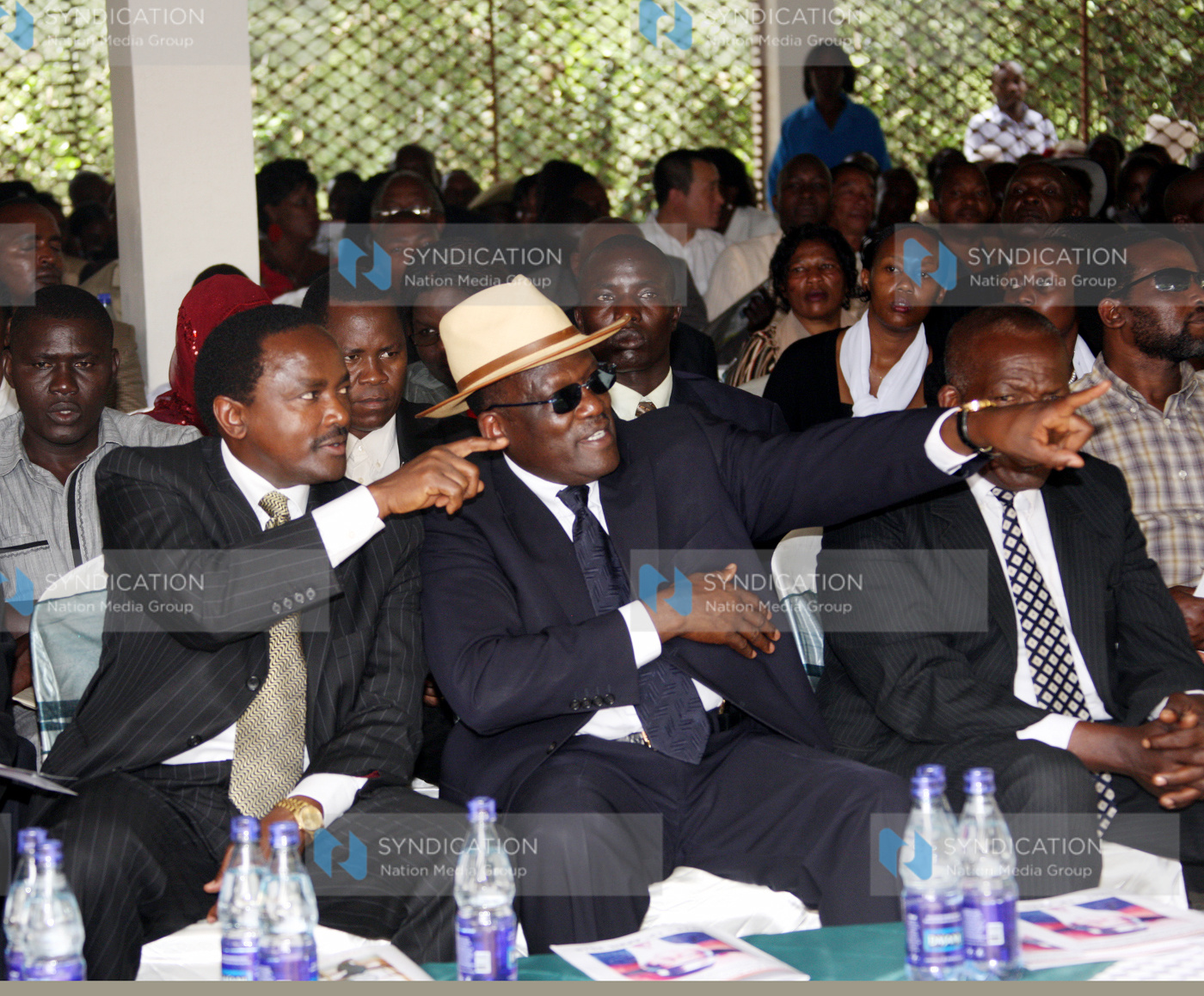 Burial service of Muthama’s father