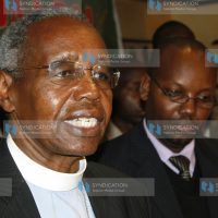 CLARION address members of the media at Serena Hotel