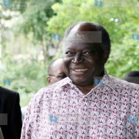 President Mwai Kibaki at Serena Hotel