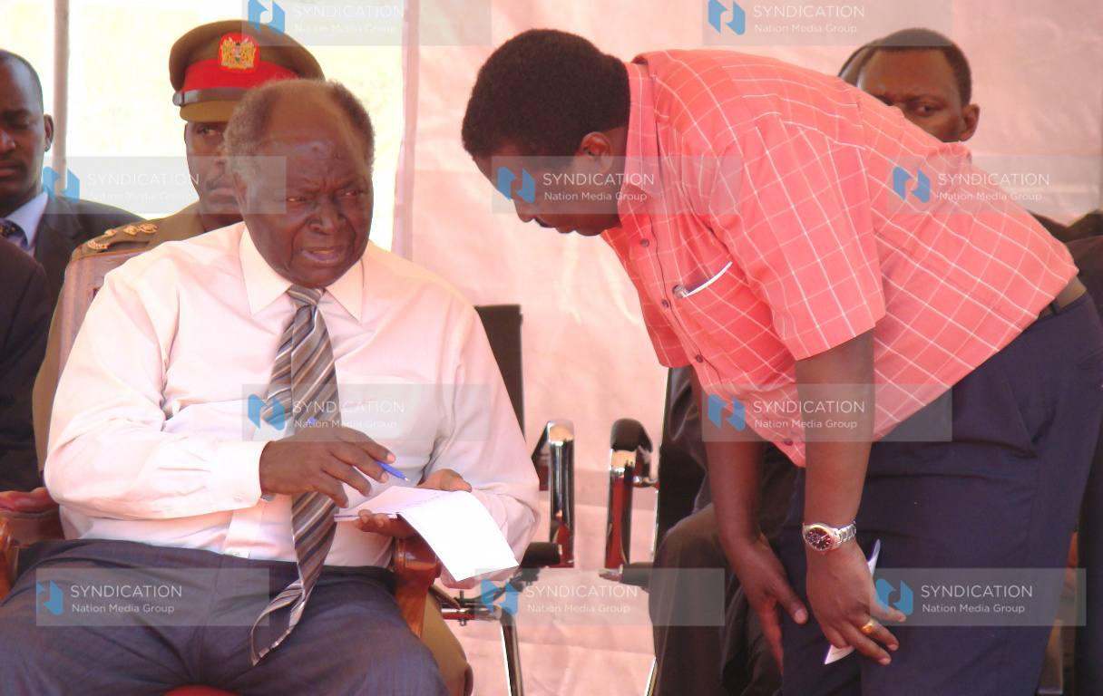 Public rally at the Pan African Paper Mills Stadium in Webuye