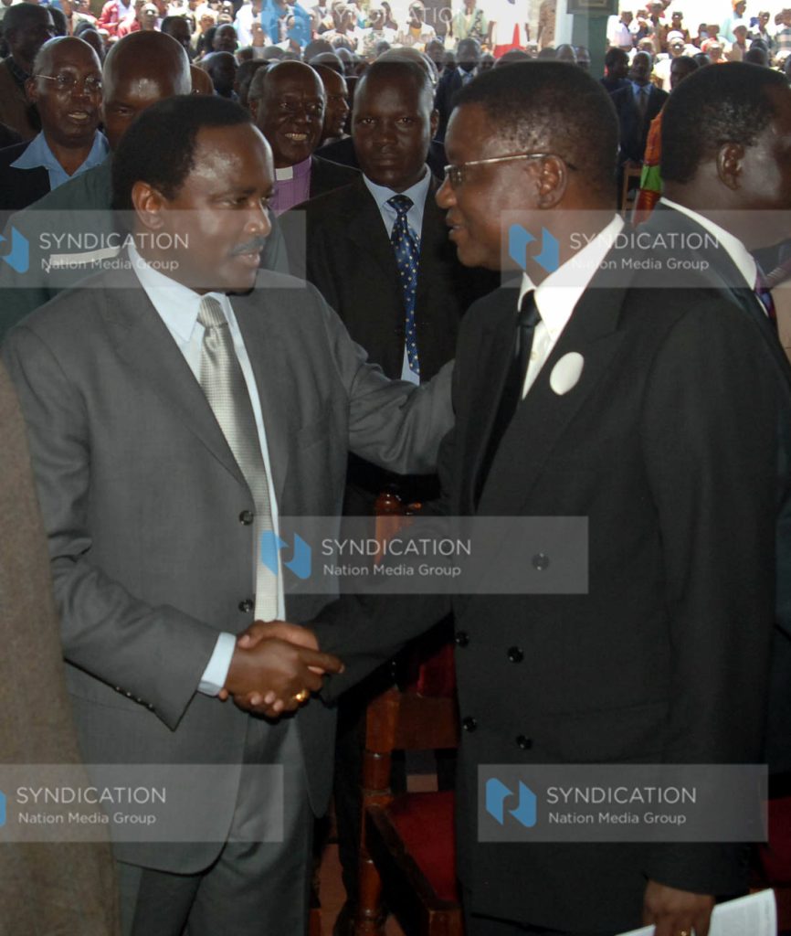 Burial of the late Mzee Joseph M'mwiria