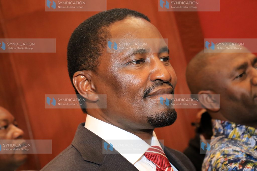 Sacked Agriculture Cabinet Secretary Mwangi Kiunjuri