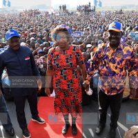 Azimio Rally at Mukuru Kwa Njenga