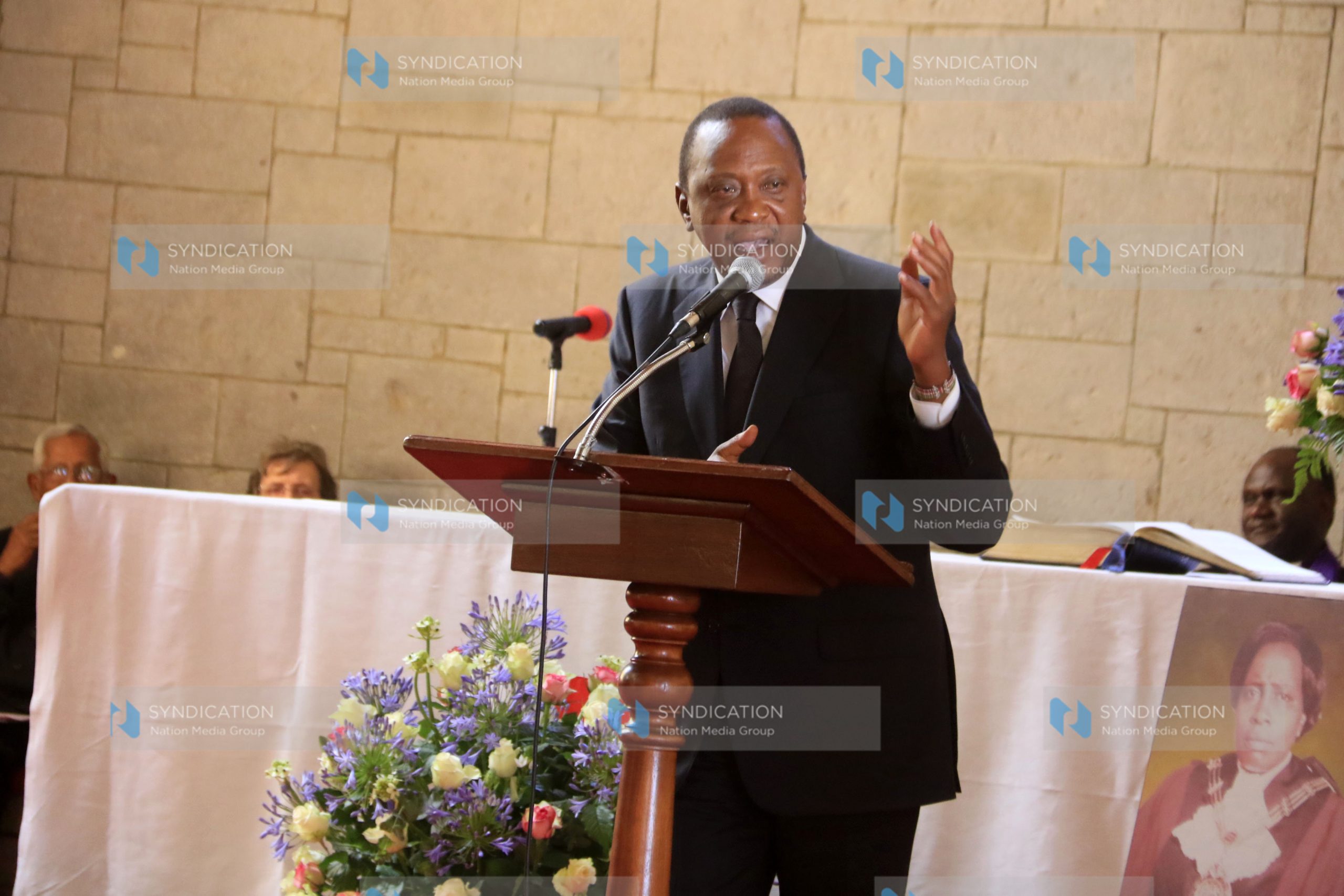 Late Margaret Wambui Kenyatta funeral service