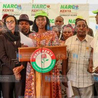 NARC Kenya party leader Martha Karua