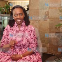 NARC Kenya party leader Martha Karua during an interview