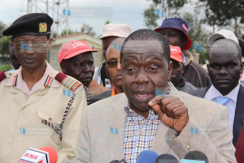 Dr Fred Matiang’i, Cabinet Secretary for Information, Communication and Technology