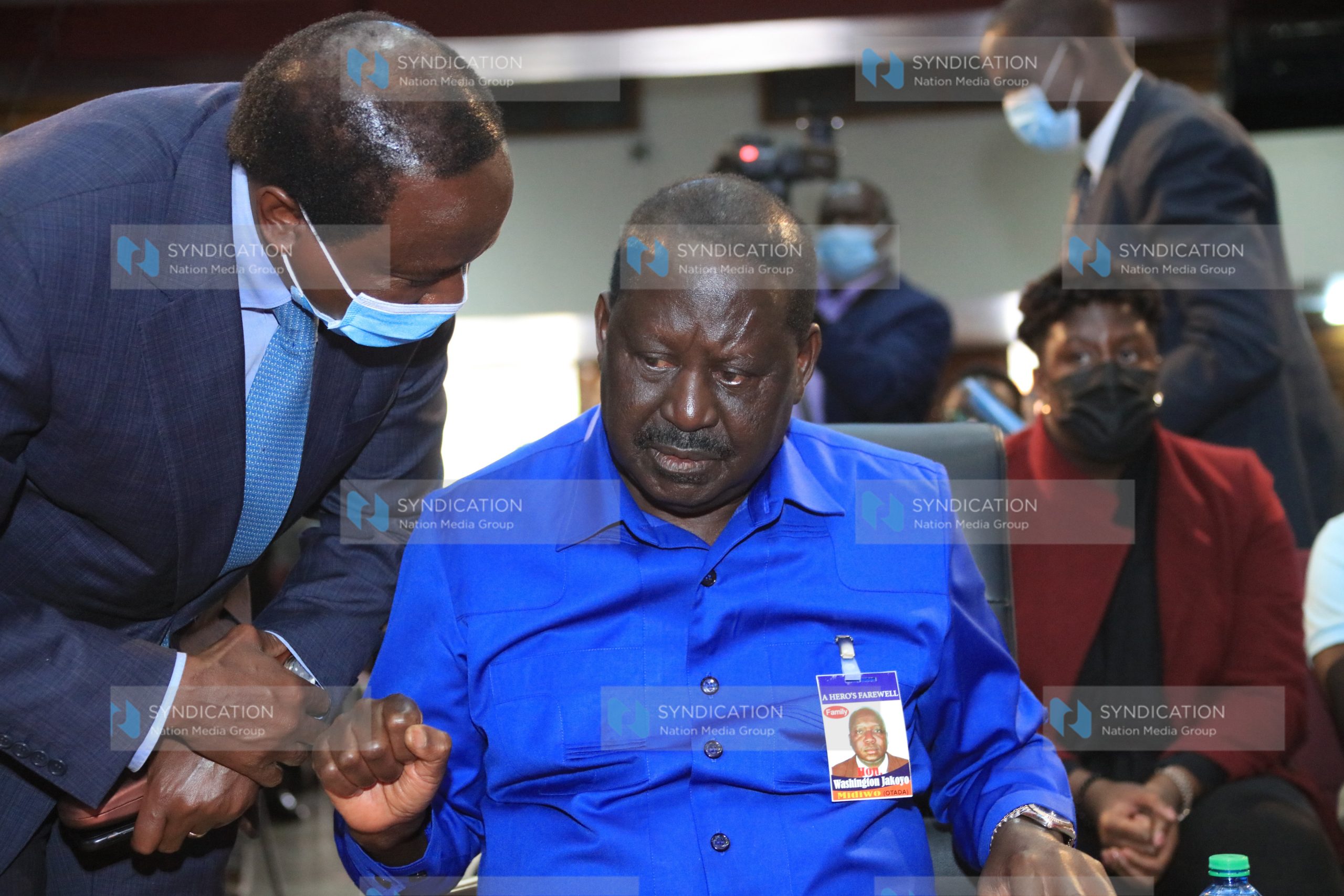 Funeral service of the late former Gem MP Jakoyo Midiwo