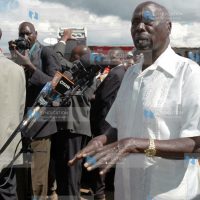 Retired President Daniel arap Moi campaigns in Molo and Kuresoi districts