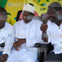 UDF presidential candidate confers with party chairman Mr.Osman Hassan