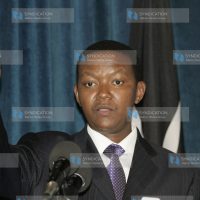 Government Spokesman Alfred Mutua
