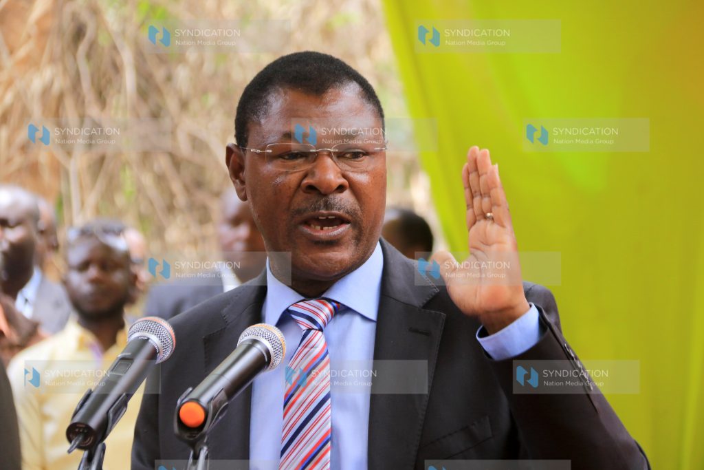 Ford Kenya Party leader Moses Wetangula