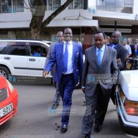 Opposition leaders Raila Odinga and Kalonzo Musyoka
