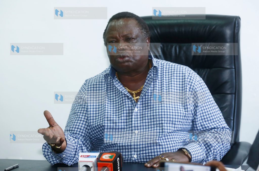 COTU secretary general Francis Atwoli