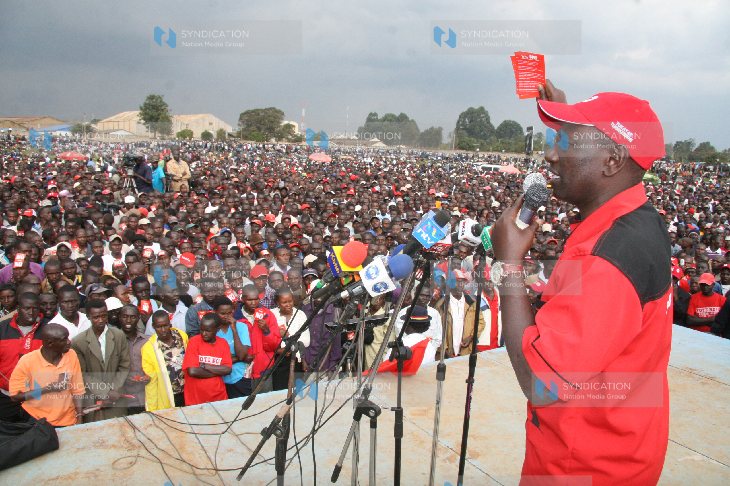 “No” Rally: Higher Education Minister William Ruto