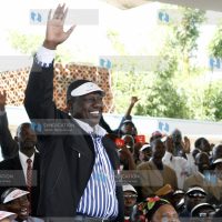 Prayer meeting and NO campaign Rally at Uhuru Park