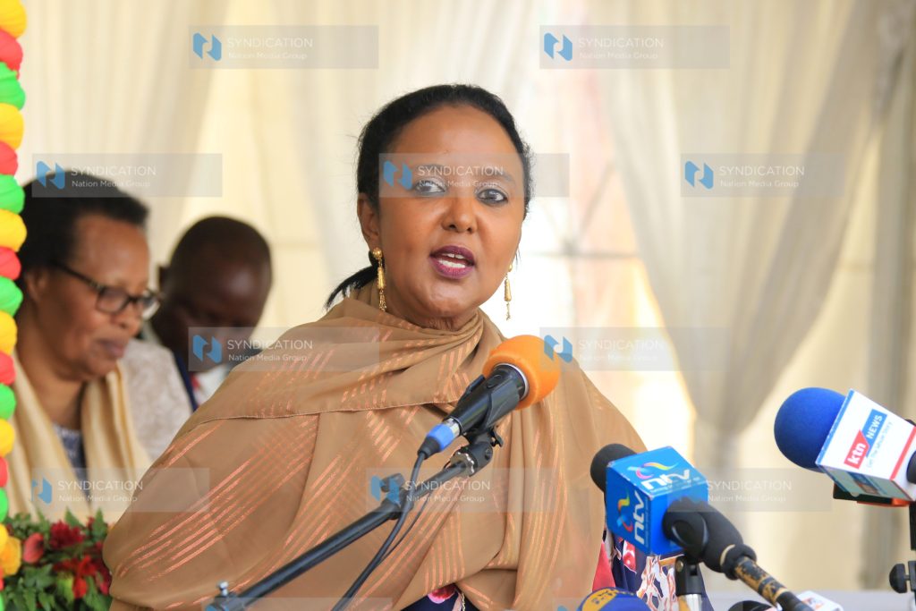 Education Cabinet Secretary Amina Mohamed