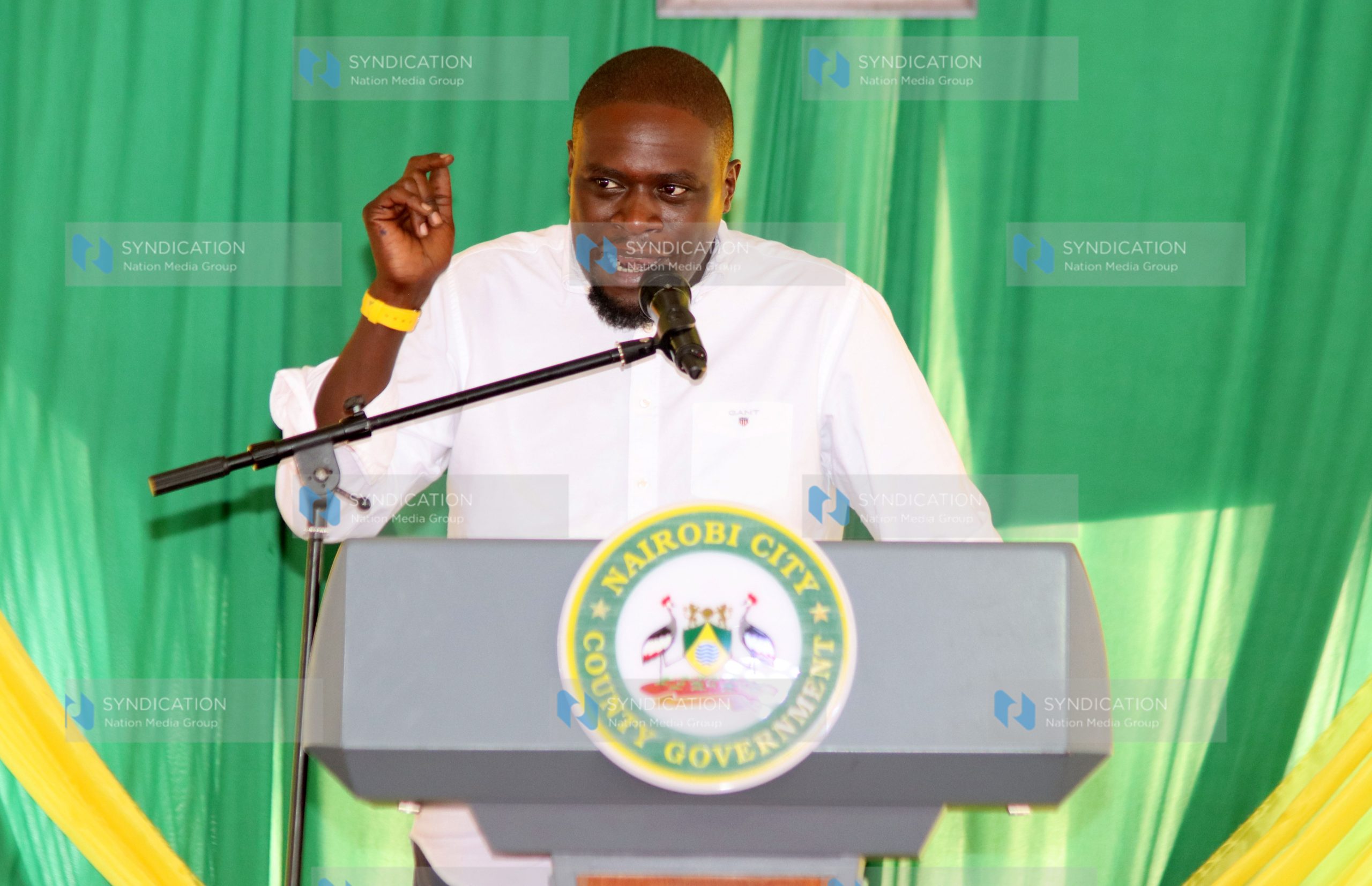 Nairobi County Governor Johnson Sakaja