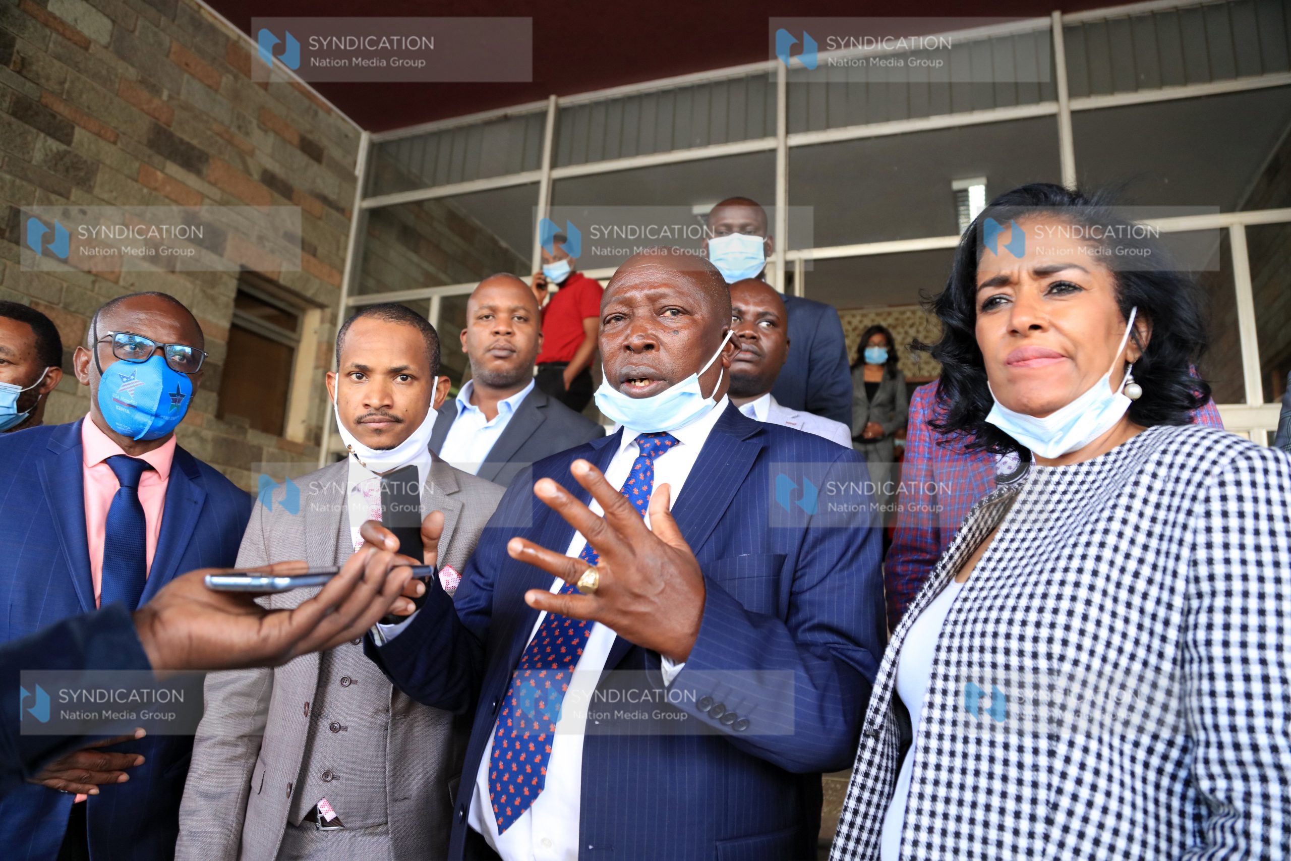 Nominated MP Maina Kamanda and some of the MPs allied to President Uhuru Kenyatta and Raila Odinga