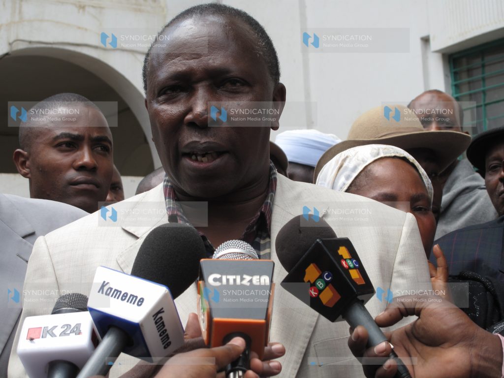 Former Starehe MP Maina Kamanda