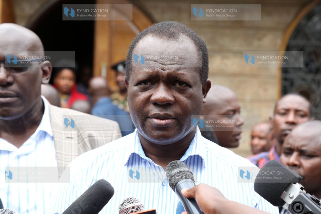 Jubilee party Sec Gen Raphael Tuju