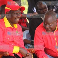 Deputy President William Ruto and Mt Elgon MP Fred Kapondi