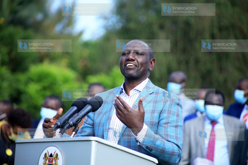 Deputy President William Ruto