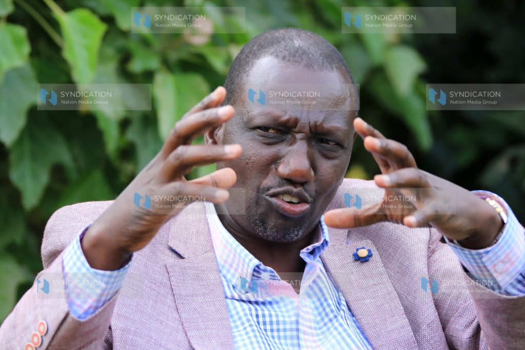 Deputy President William Ruto