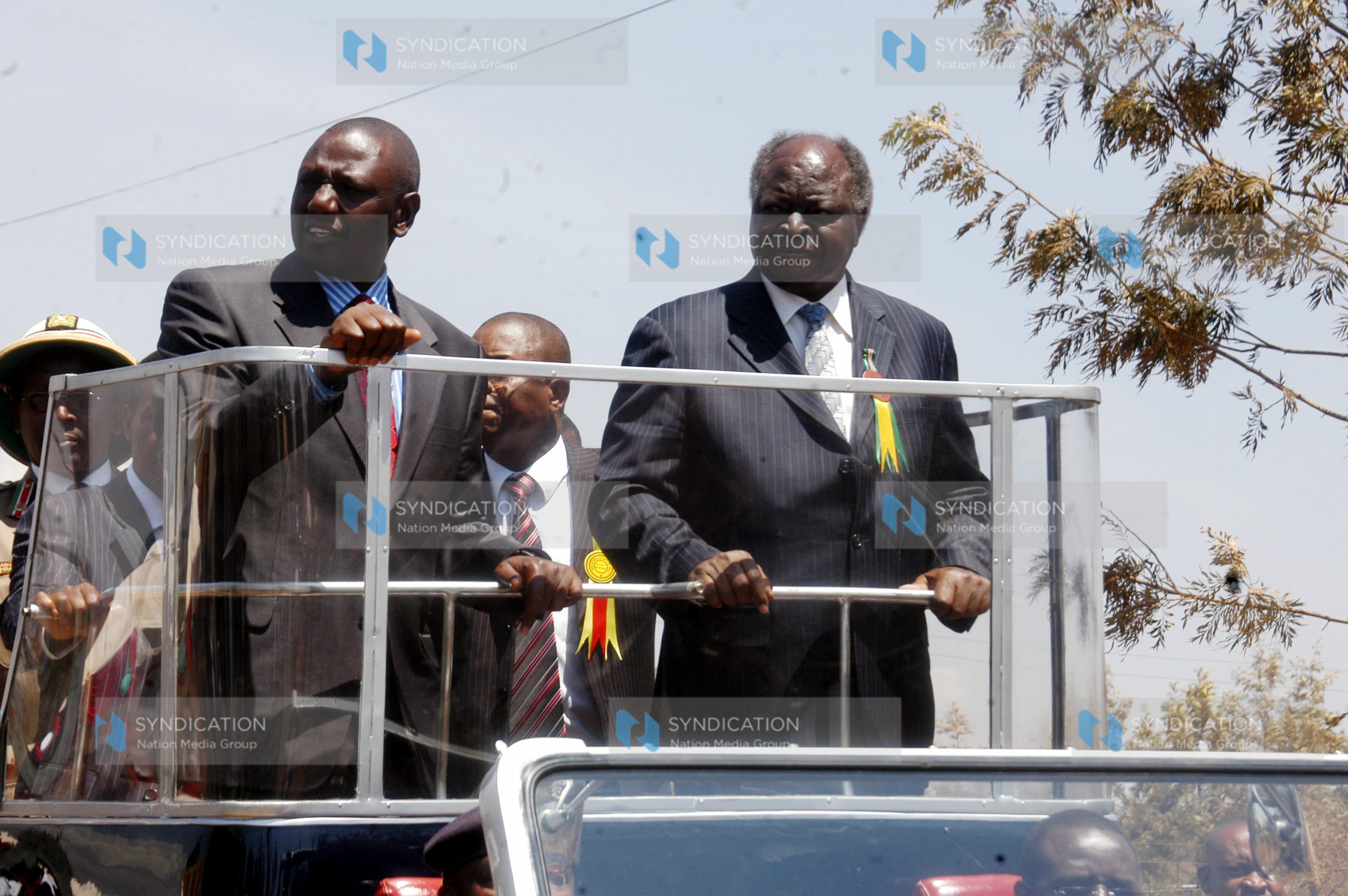 President Kibaki, and Agriculture minister William Ruto