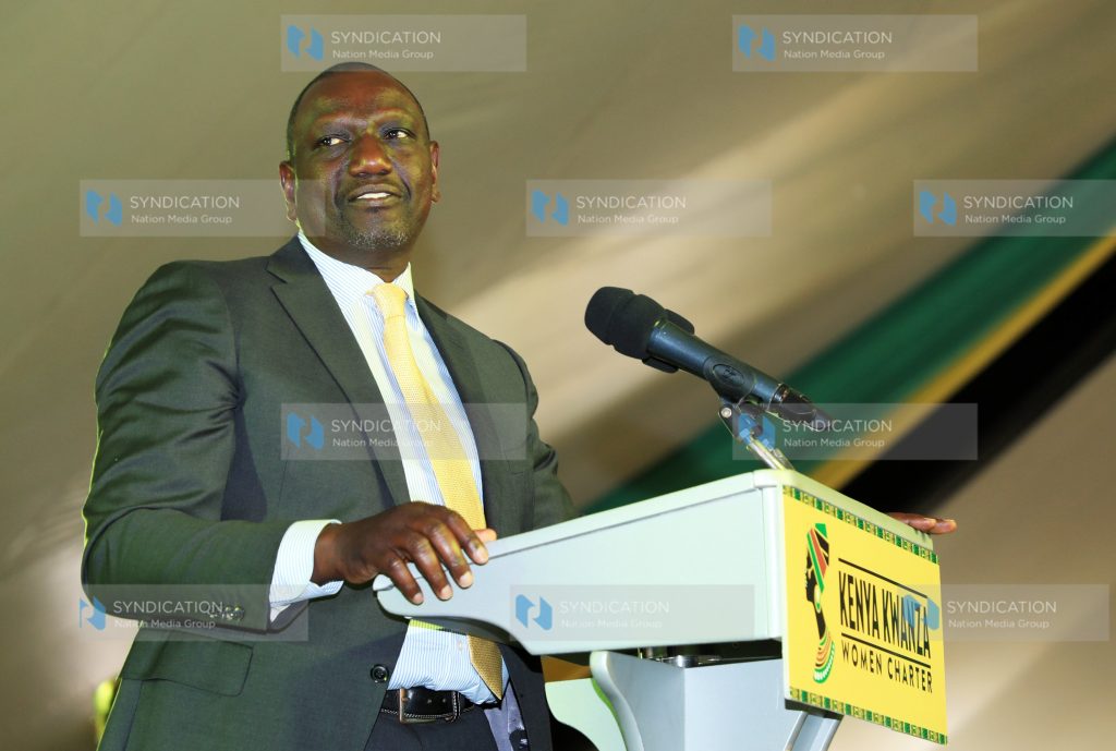 Deputy President William Ruto