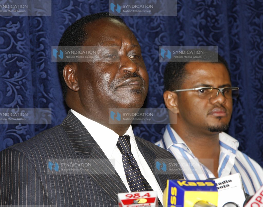 Prime Minister Raila Odinga