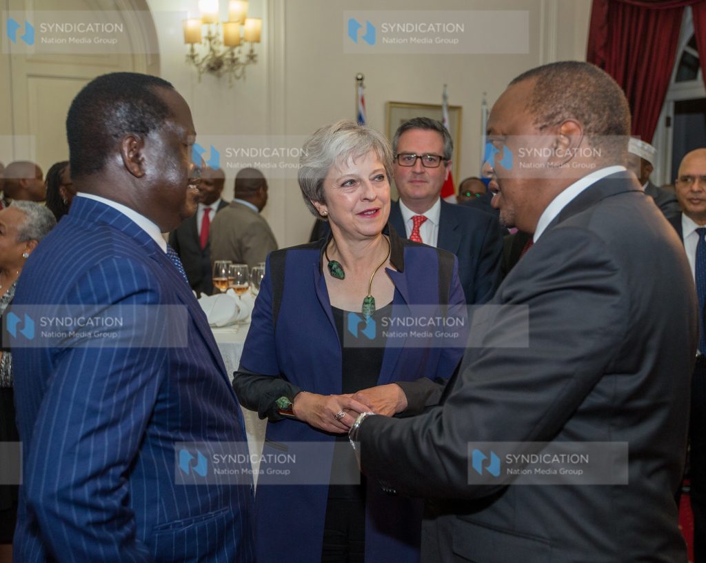 State Banquet in honour of the UK Prime Minister at State House